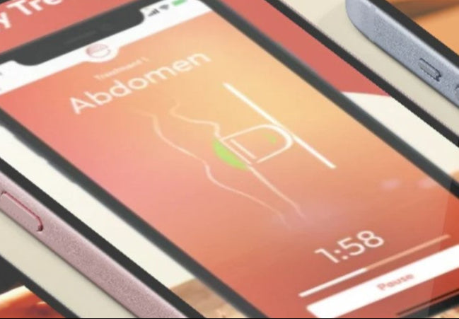 upclose image of the MitoSolis light therapy app